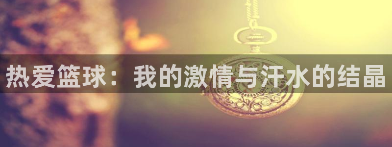 oety欧亿体育官网下载招商电话地址：热爱篮球：我的激情与汗
